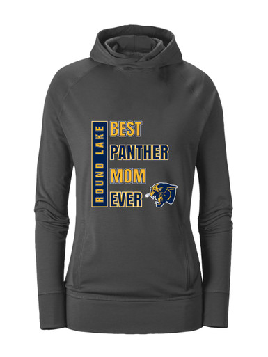 Round Lake Panthers Best Panther Mom Women's Hoodie