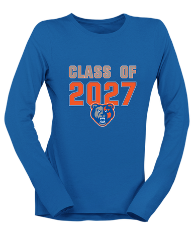 Grand Oaks Grizzlies Class of 2027 Women's LS T-Shirt