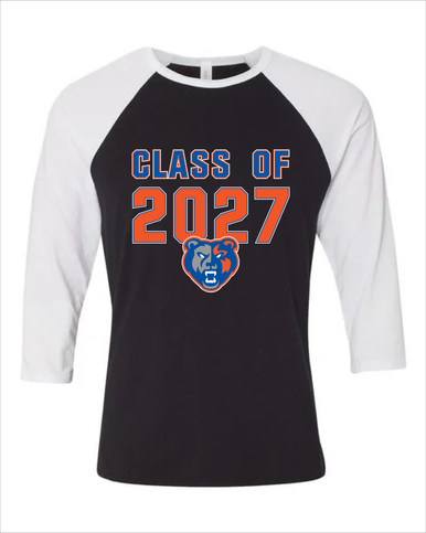 Grand Oaks Grizzlies Class of 2027 Men's Baseball T-Shirt