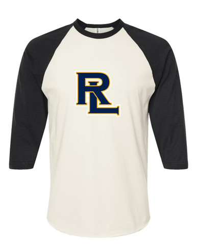 Round Lake Panthers RL Script Mascot #1 Men's Baseball T-Shirt