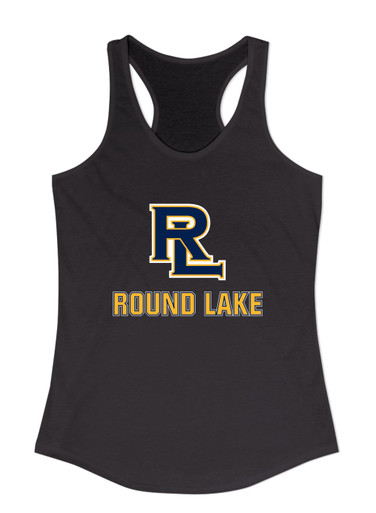 Round Lake Panthers RL Script Mascot #2 Women's Tank Top