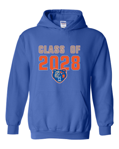 Grand Oaks Grizzlies Class of 2028 Men's Hoodie