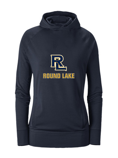 Round Lake Panthers RL Script Mascot #2 Women's Hoodie