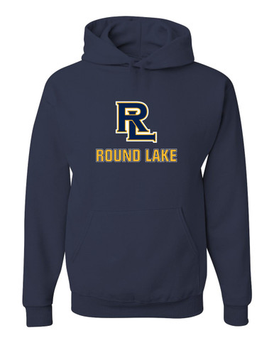 Round Lake Panthers RL Script Mascot #2 Men's Premium Hoodie