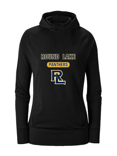 Round Lake Panthers RL Script Mascot #3 Women's Hoodie