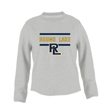 Round Lake Panthers RL Script Mascot #4 Women's Sweatshirt