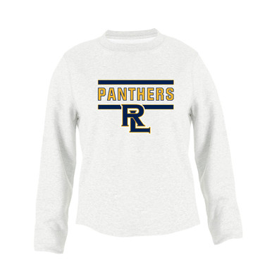 Round Lake Panthers RL Script Mascot #5 Women's Sweatshirt