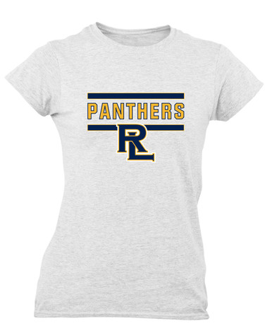 Round Lake Panthers RL Script Mascot #5 Women's Premium SS T-Shirt