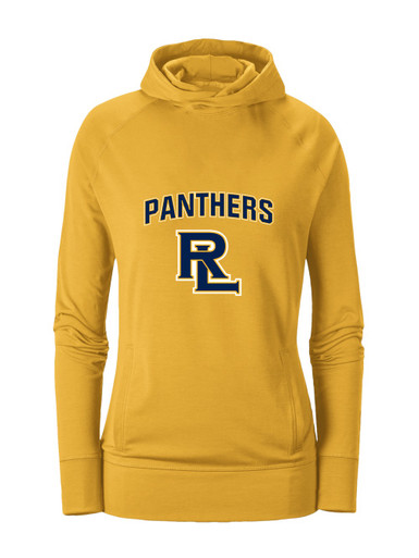 Round Lake Panthers RL Script Mascot #6 Women's Hoodie