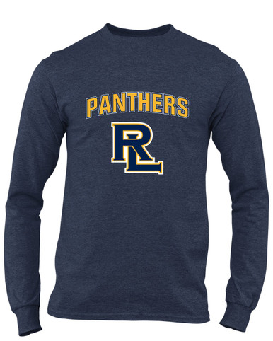 Round Lake Panthers RL Script Mascot #6 Men's Premium LS T-Shirt