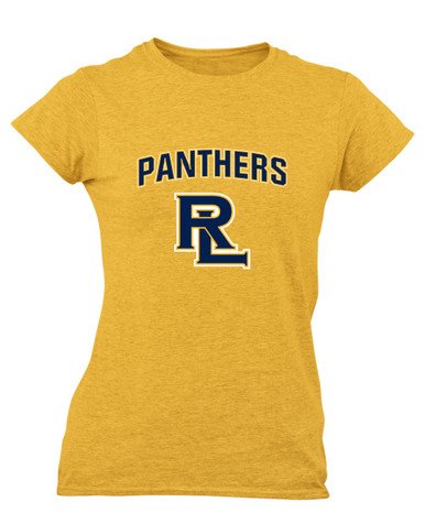 Round Lake Panthers RL Script Mascot #6 Women's Premium SS T-Shirt