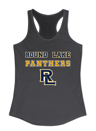 Round Lake Panthers RL Script Spirit Women's Tank Top