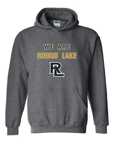 Round Lake Panthers RL Script We Are Men's Hoodie