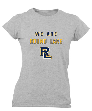 Round Lake Panthers RL Script We Are Women's Premium SS T-Shirt