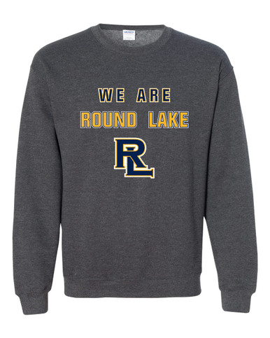 Round Lake Panthers RL Script We Are Men's Sweatshirt