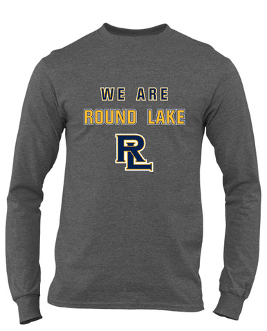 Round Lake Panthers RL Script We Are Men's LS T-Shirt