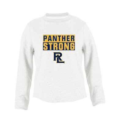 Round Lake Panthers RL Script Strong #1 Women's Sweatshirt