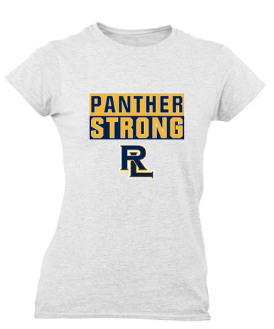 Round Lake Panthers RL Script Strong #1 Women's SS T-Shirt