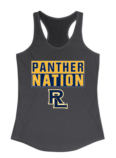 Round Lake Panthers RL Script Nation #1 Women's Tank Top