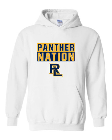 Round Lake Panthers RL Script Nation #1 Men's Hoodie