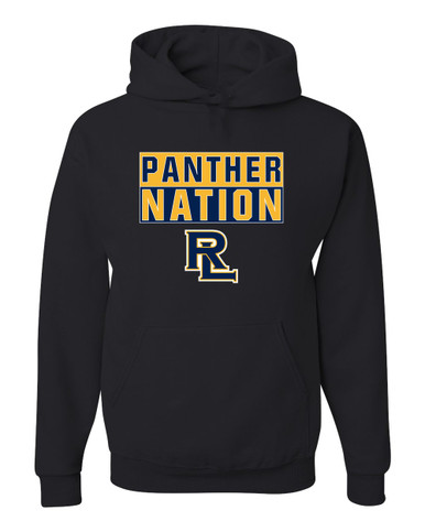 Round Lake Panthers RL Script Nation #1 Men's Premium Hoodie