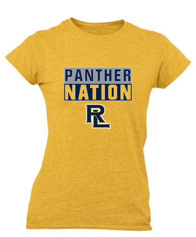Round Lake Panthers RL Script Nation #1 Women's Premium SS T-Shirt