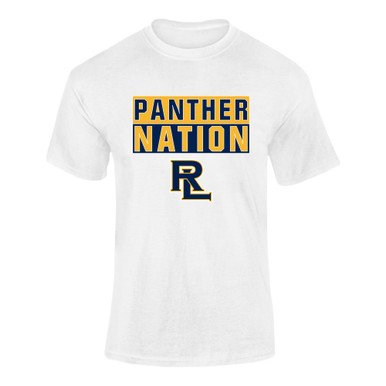 Round Lake Panthers RL Script Nation #1 Men's SS T-Shirt