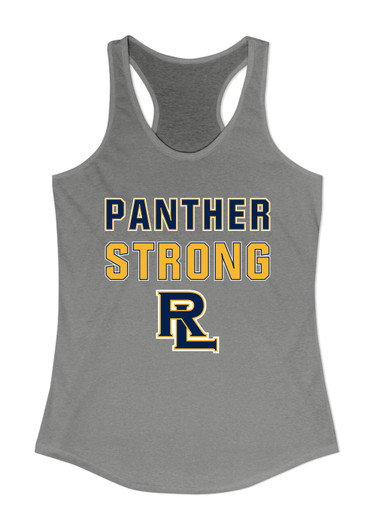 Round Lake Panthers RL Script Strong #2 Women's Tank Top