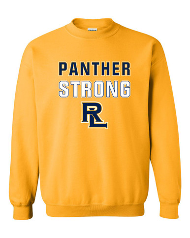 Round Lake Panthers RL Script Strong #2 Men's Sweatshirt
