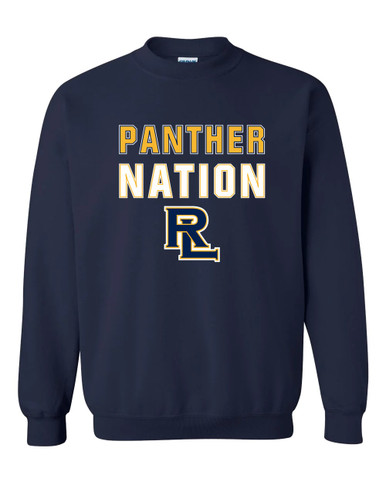 Round Lake Panthers RL Script Nation #2 Men's Sweatshirt