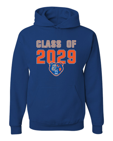 Grand Oaks Grizzlies Class of 2029 Men's Premium Hoodie