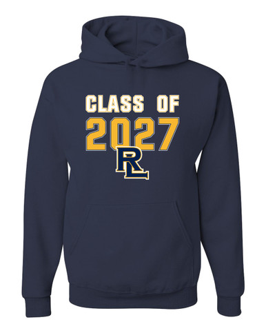 Round Lake Panthers RL Script Class of 2027 Men's Premium Hoodie