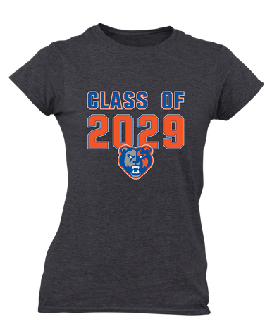 Grand Oaks Grizzlies Class of 2029 Women's Premium SS T-Shirt