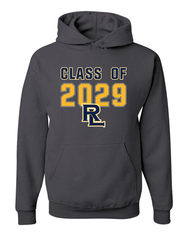 Round Lake Panthers RL Script Class of 2029 Men's Premium Hoodie