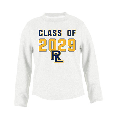 Round Lake Panthers RL Script Class of 2029 Men's Sweatshirt