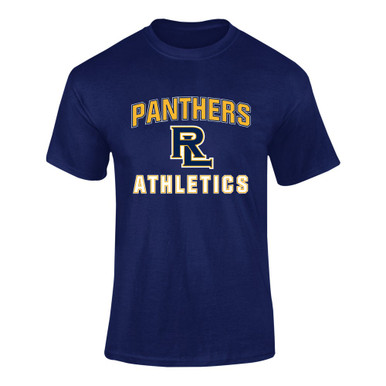 Round Lake Panthers RL Script Athletics Men's SS T-Shirt