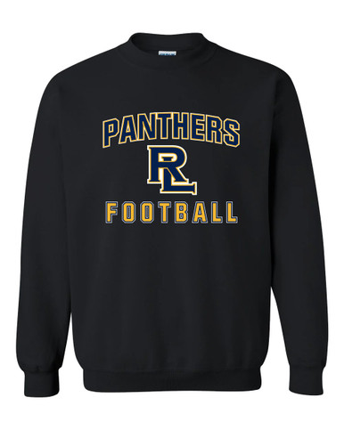 Round Lake Panthers RL Script Football #1 Men's Sweatshirt