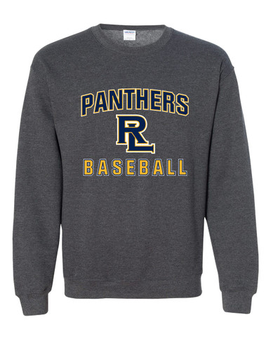 Round Lake Panthers RL Script Baseball #1 Men's Sweatshirt