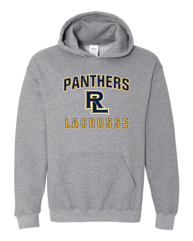 Round Lake Panthers RL Script Lacrosse Men's Hoodie