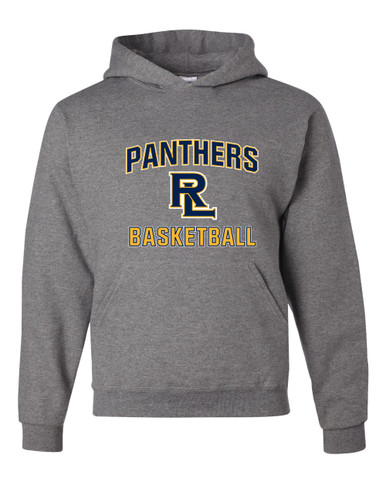 Round Lake Panthers RL Script Basketball #1 Men's Premium Hoodie