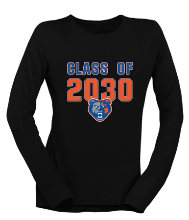 Grand Oaks Grizzlies Class of 2030 Women's LS T-Shirt