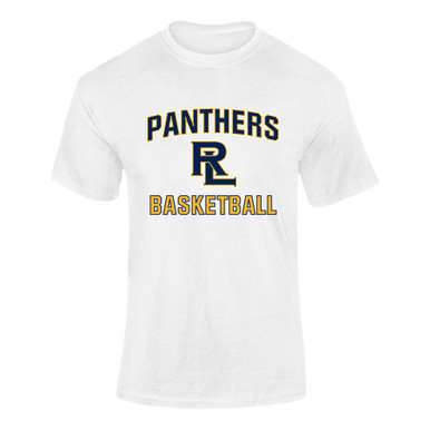 Round Lake Panthers RL Script Basketball #1 Men's SS T-Shirt