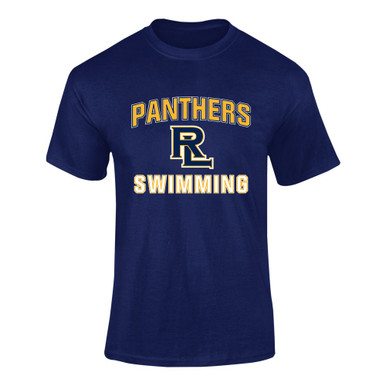 Round Lake Panthers RL Script Swimming Men's Premium SS T-Shirt