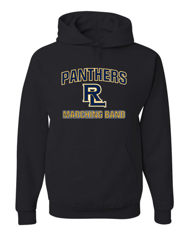 Round Lake Panthers RL Script Marching Band Men's Premium Hoodie
