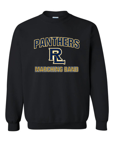 Round Lake Panthers RL Script Marching Band Men's Sweatshirt