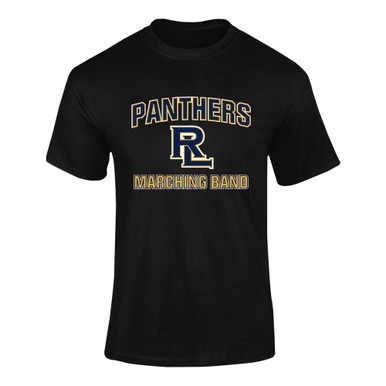 Round Lake Panthers RL Script Marching Band Men's Premium SS T-Shirt