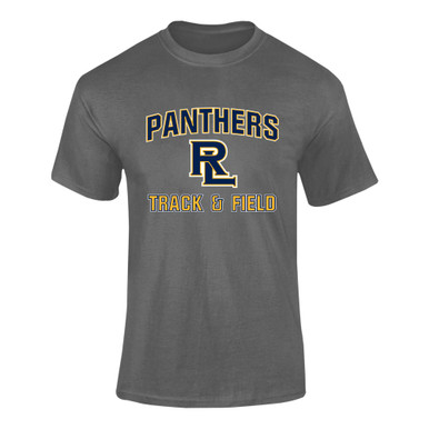 Round Lake Panthers RL Script Track & Field Men's SS T-Shirt