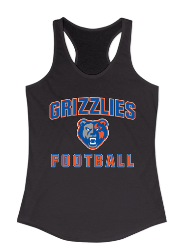 Grand Oaks Grizzlies Football #1 Women's Tank Top