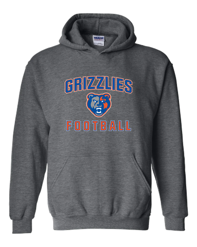 Grand Oaks Grizzlies Football #1 Men's Hoodie