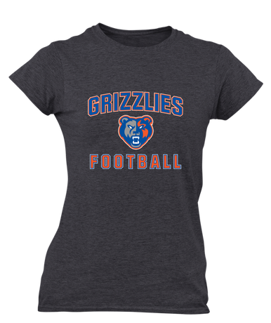 Grand Oaks Grizzlies Football #1 Women's SS T-Shirt